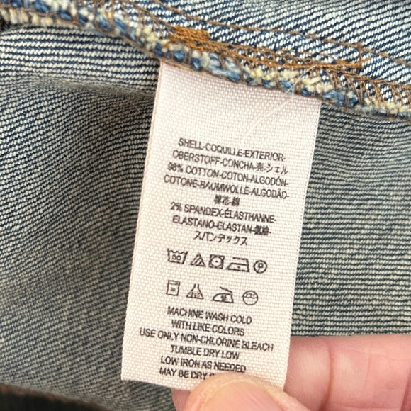 Free People Cropped Denim Jacket - Picture 10 of 14